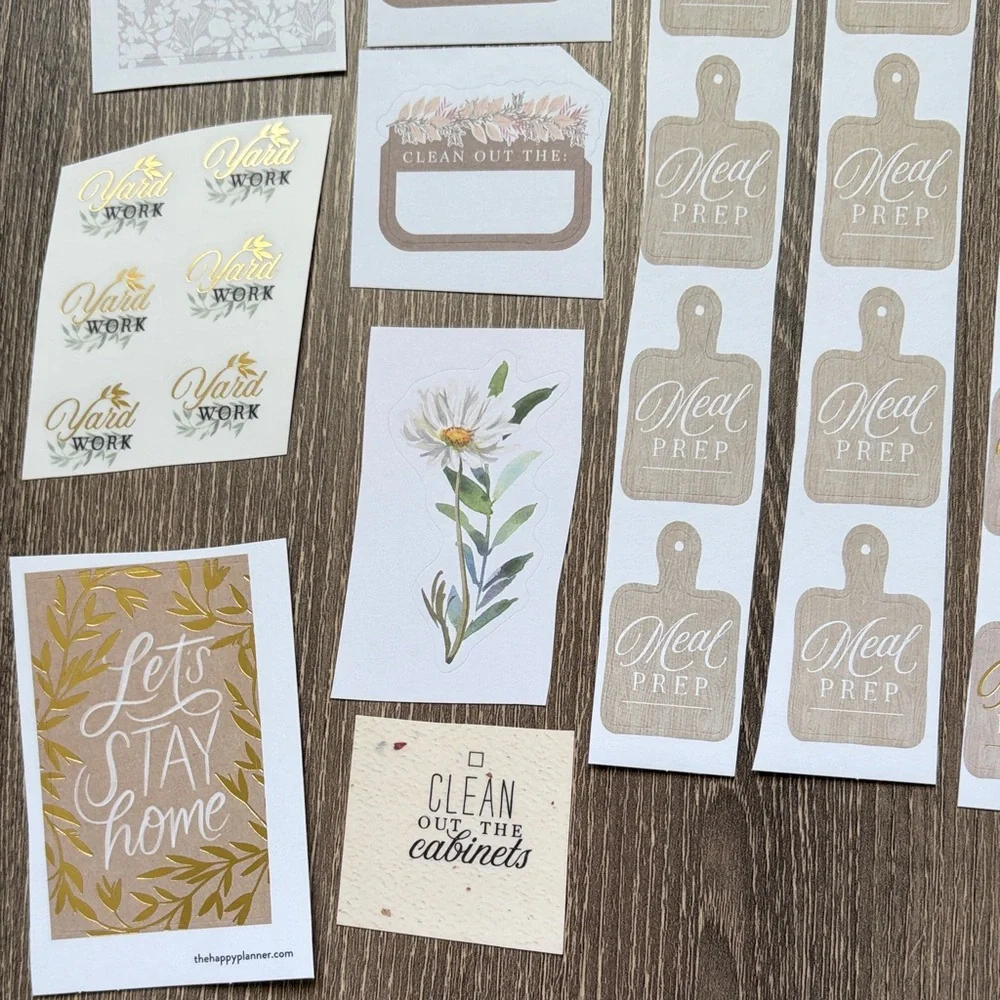 ❤️$4 Home Not So Mystery Happy Planner Sticker Set